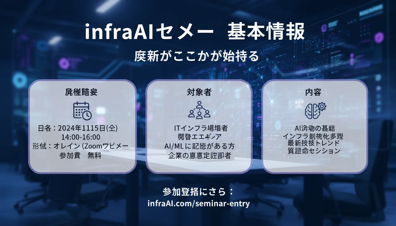 AI 収入 infraAIの特徴と基本情報