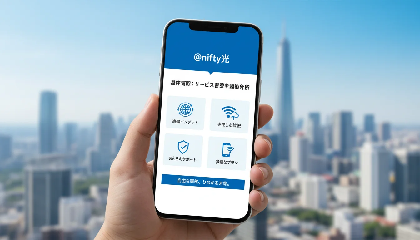 @nifty光 評判の特徴と基本情報
